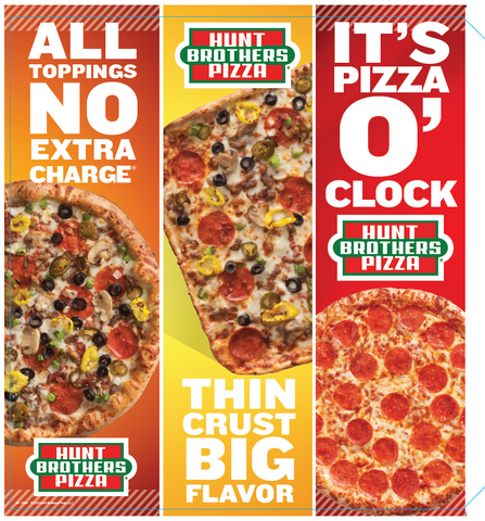 Barrier Pole Sign Whole Pizza (7064)