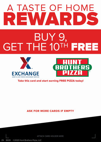 AAFES Repeat Rewards Counter Sign (8367)